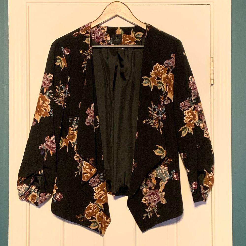 Floral Blazer